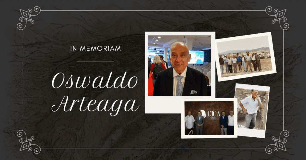 In memoriam Oswaldo Arteaga